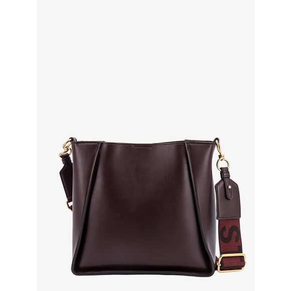 STELLA MCCARTNEY Stella Logo Woman Brown Shoulder Bags - Picture 2 of 4